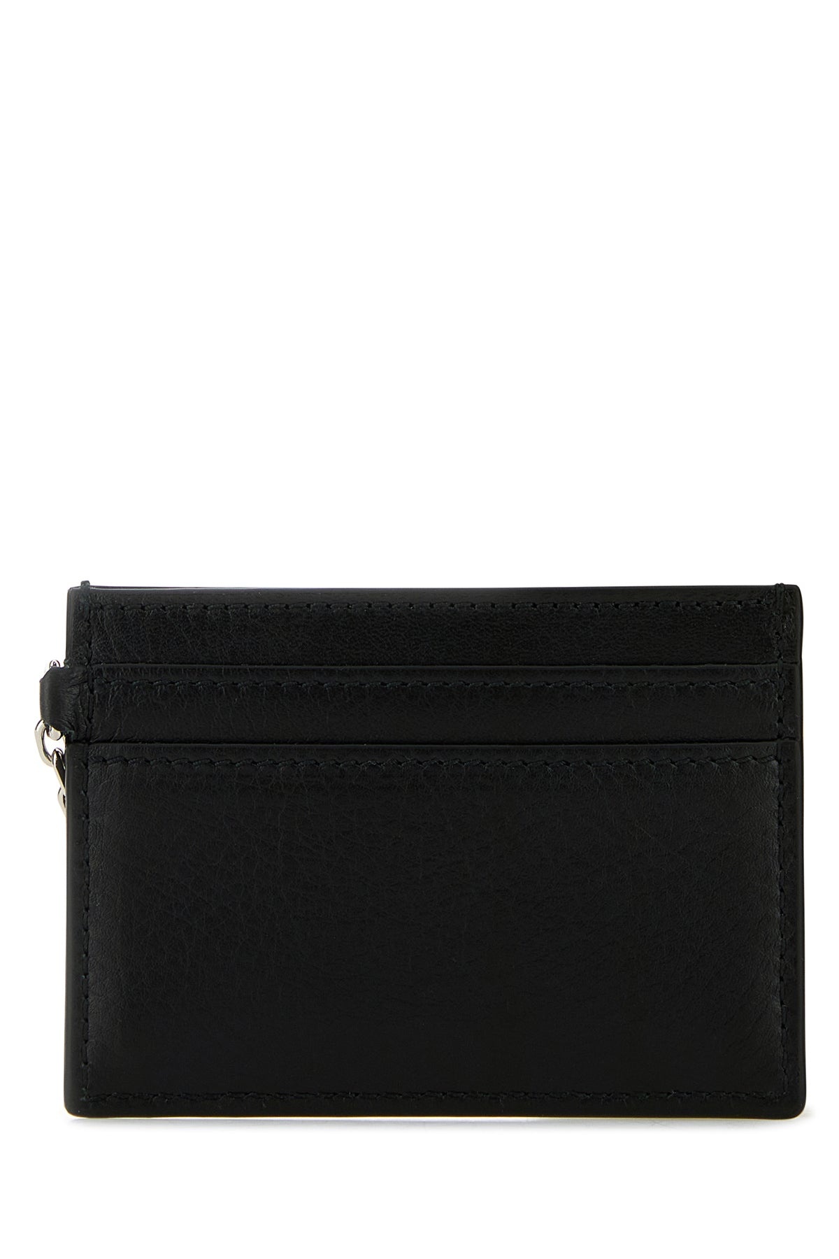 Black leather Sling card holder - 3