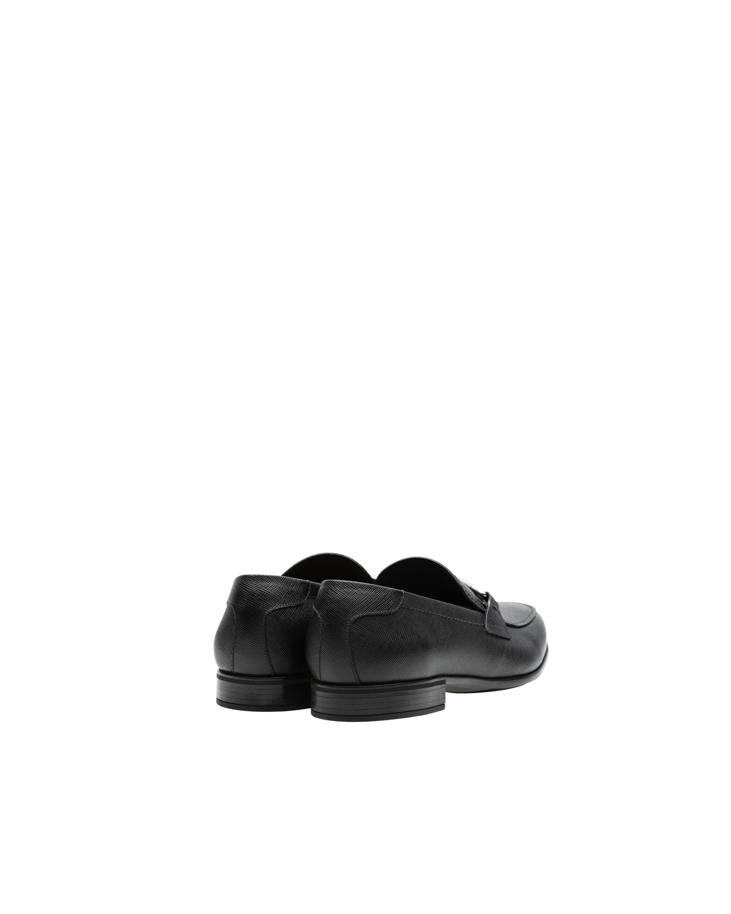 Saffiano leather loafers - 4
