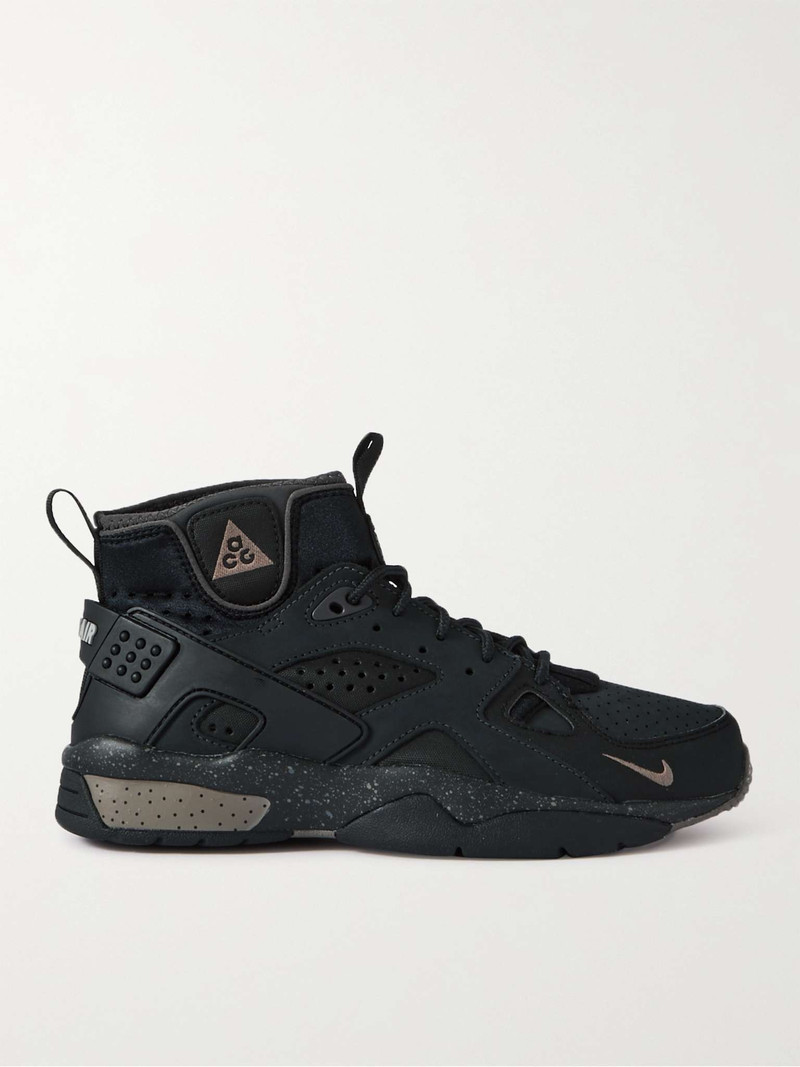 ACG 공기 Mowabb Nubuck, 고무 및 내오프렌 높은 정상 운동화 - 1