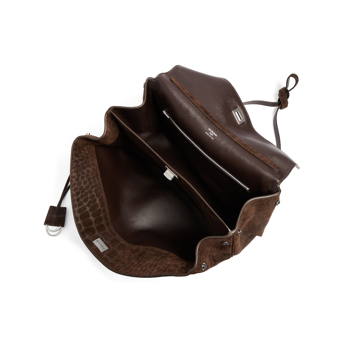 Women's Rodeo Handbag Medium in Dark Brown - 5
