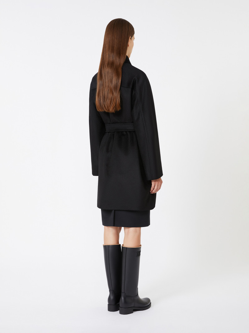 FILATO Camel coat with belt 4