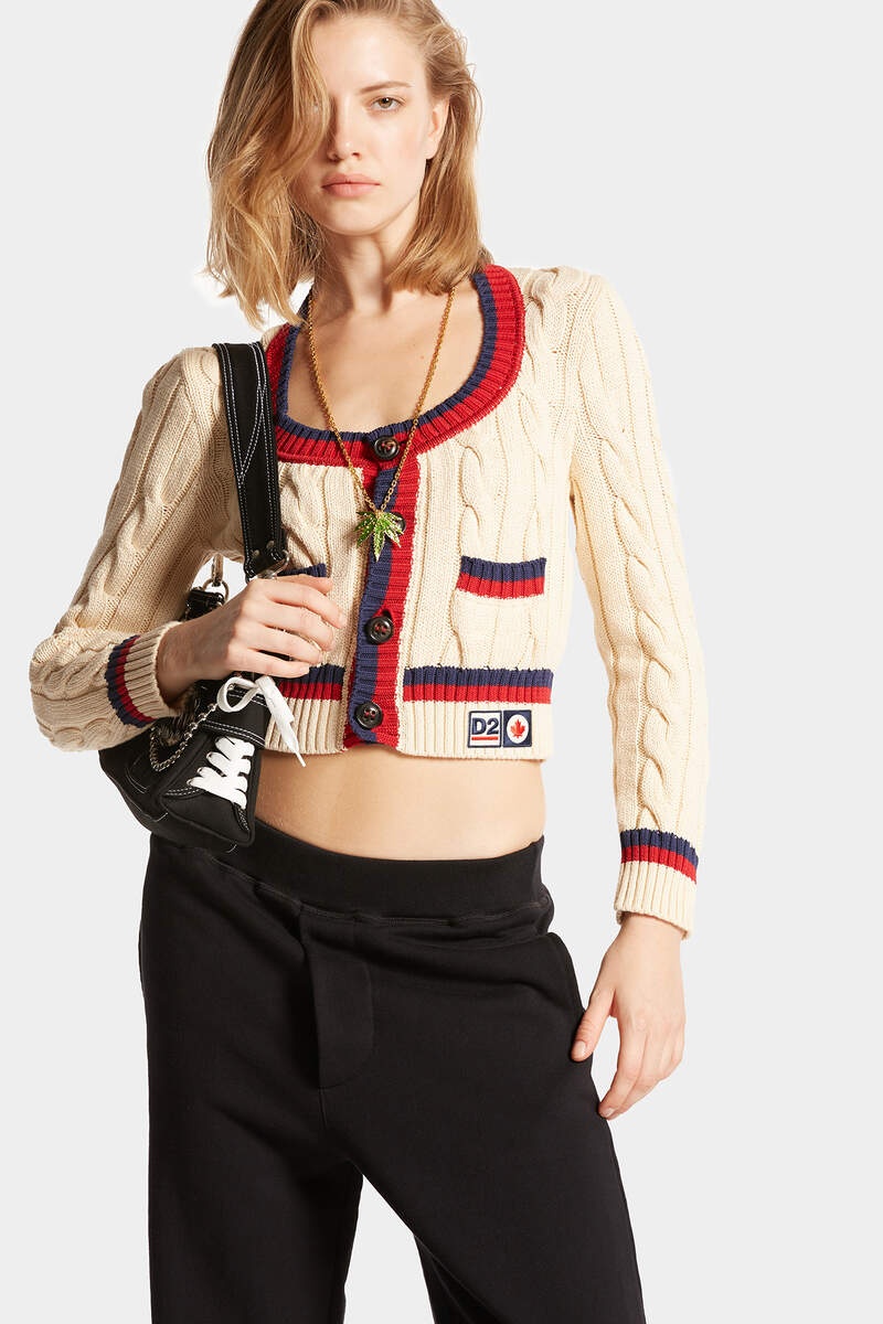 CABLE-KNIT CARDIGAN - 3