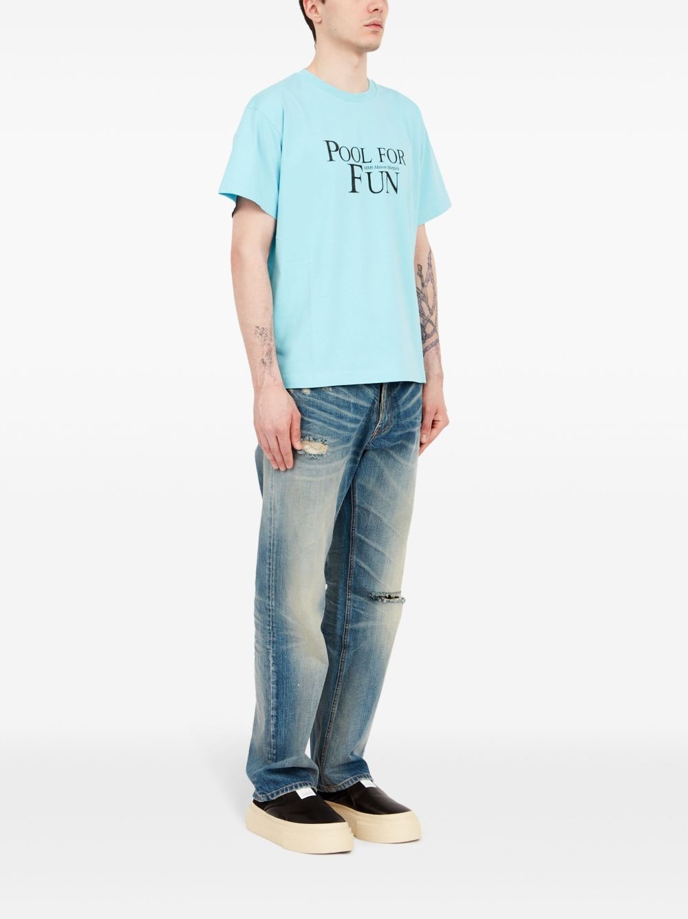 slogan-print T-shirt - 3