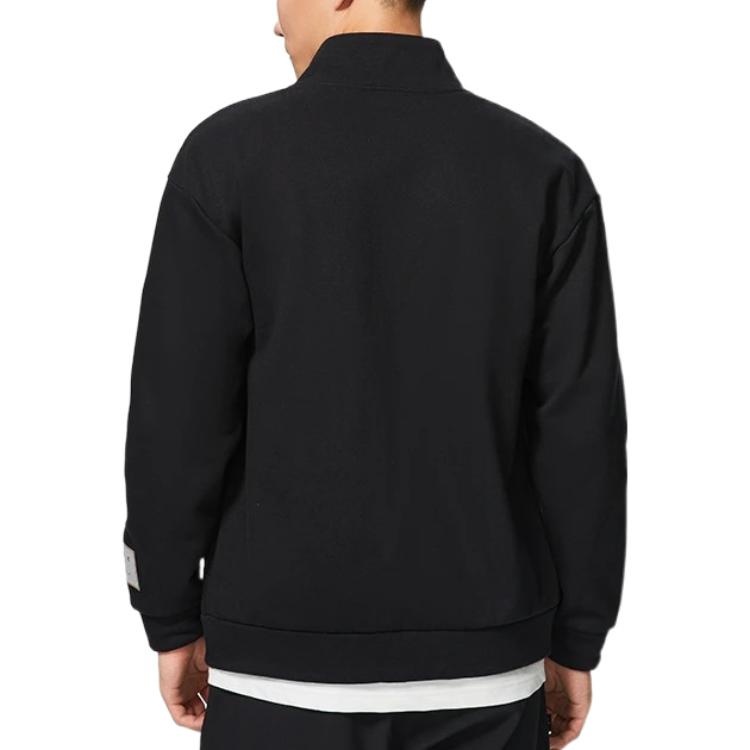 Li-Ning Way Of Wade Logo Full Zip Fleece Jacket 'Black' AWDSC47-1 - 4