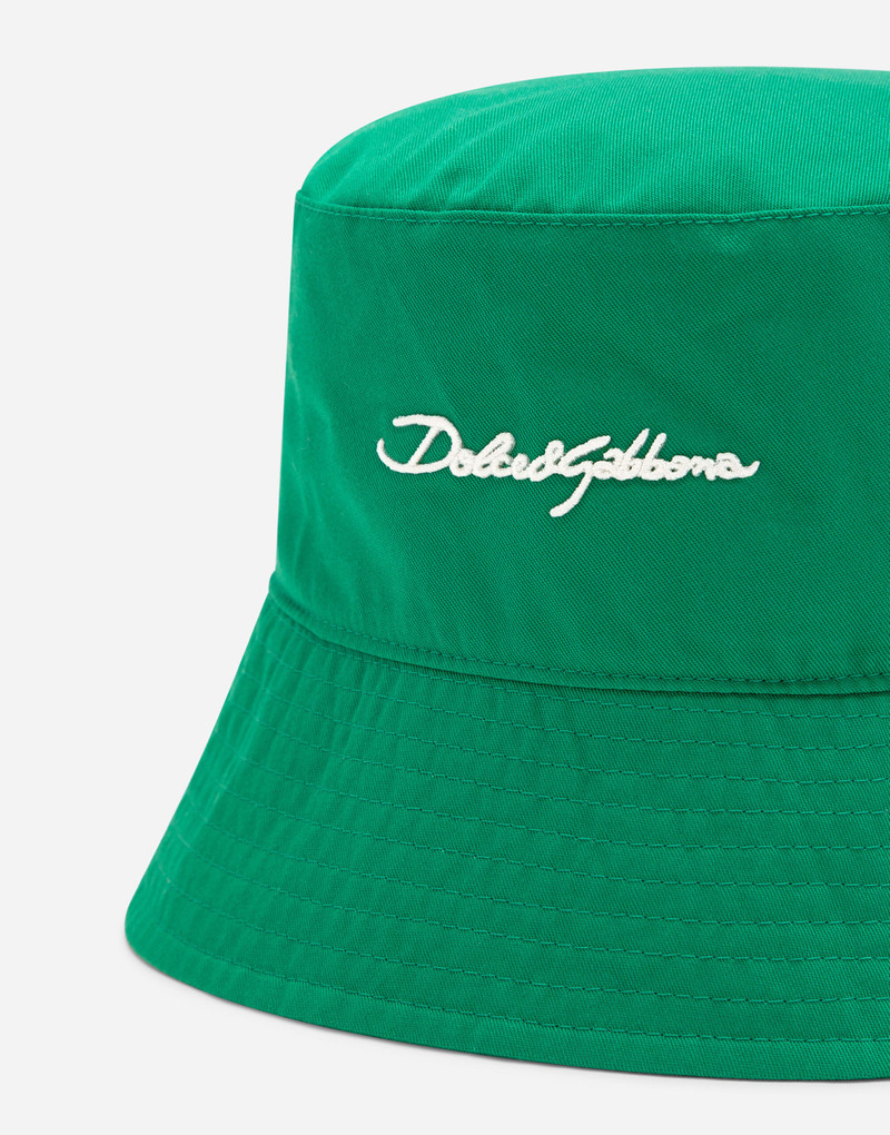 Bucket hat with Dolce&Gabbana logo 3