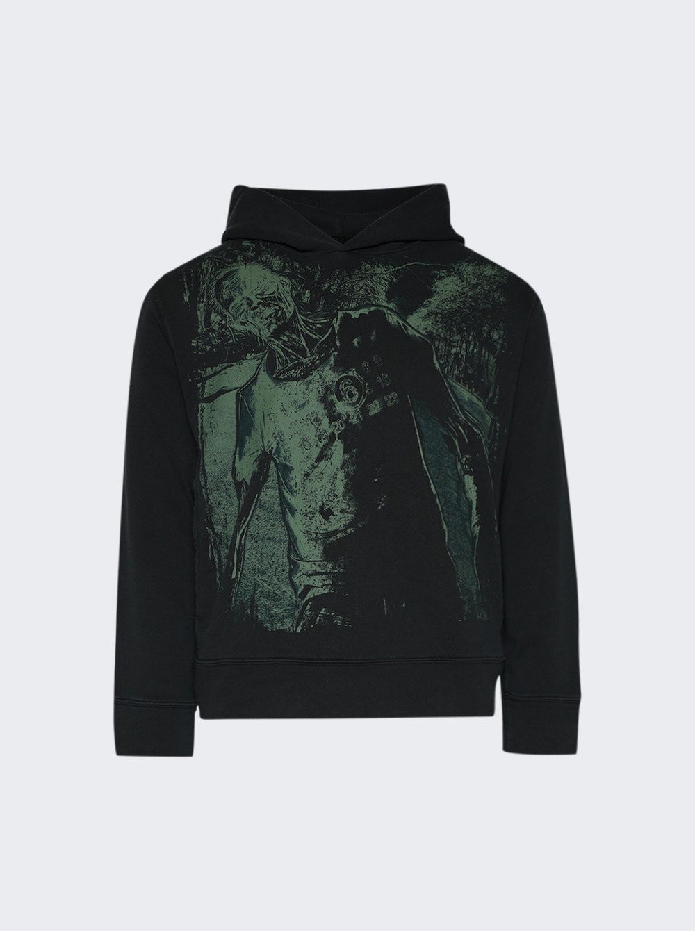 Graphic Hoodie Black - 1