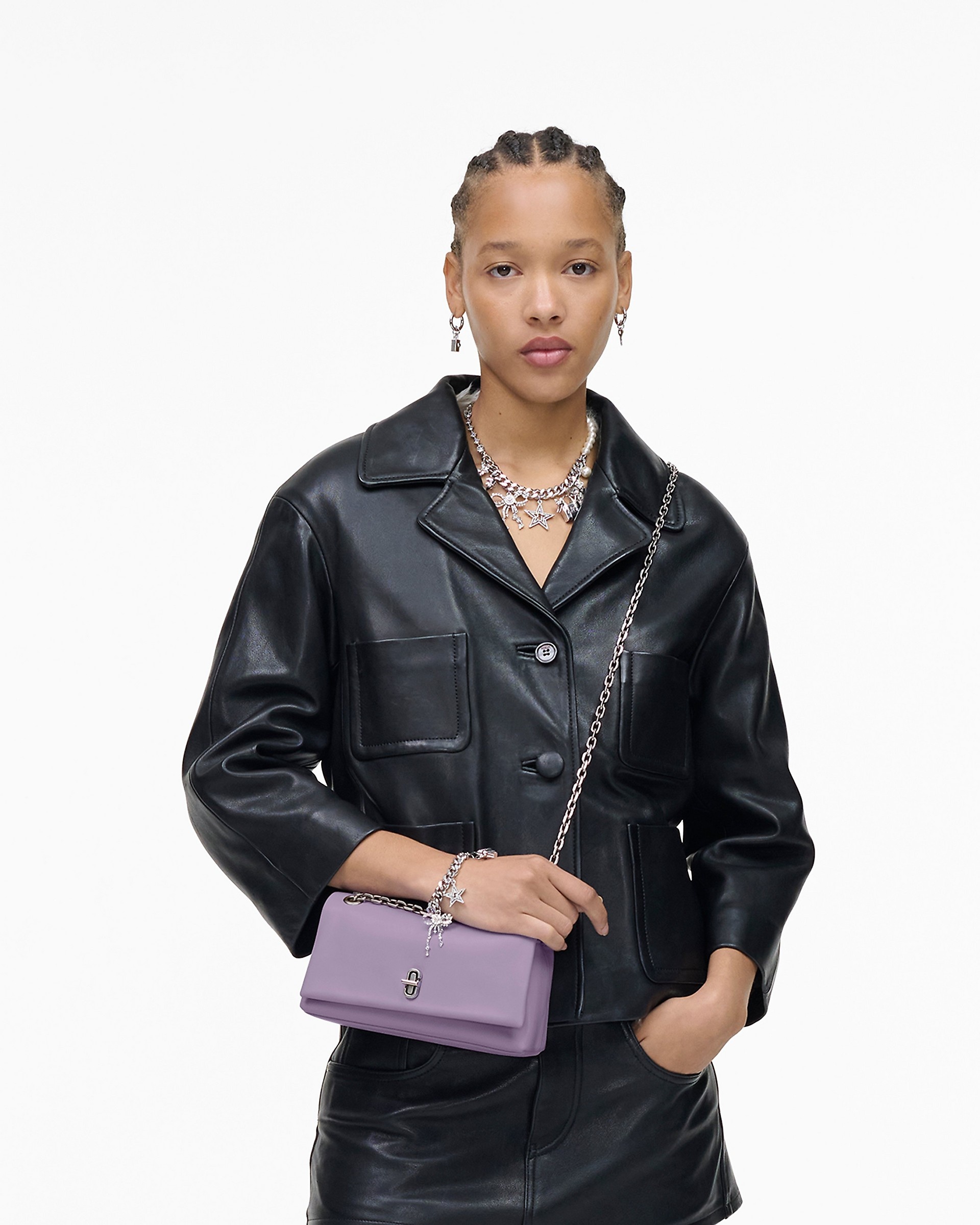 ◇MARC JACOBS◇ Leather The Mini Dual Chain WalletIVY Marc Jacobs The Dual Chain Mini Bag | Neiman Marcus