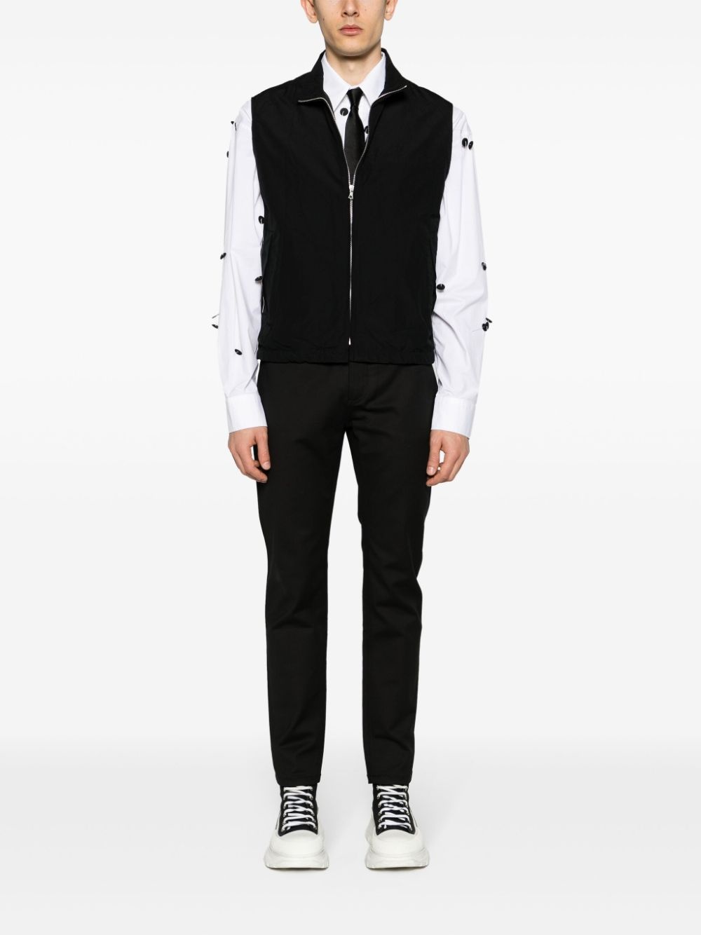 Nick mid-rise skinny trousers - 2