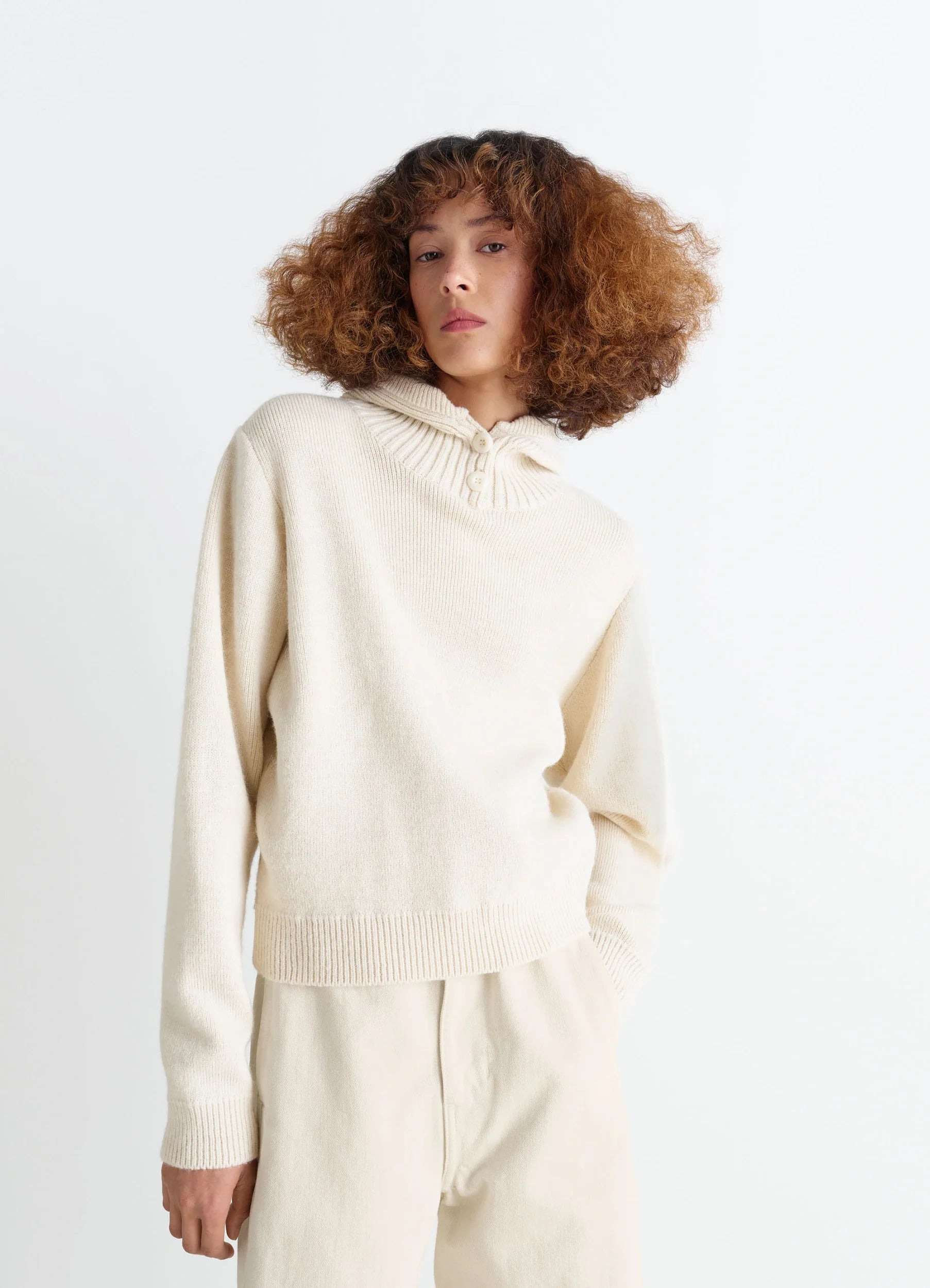 SWEATER WITH HOOD - 2