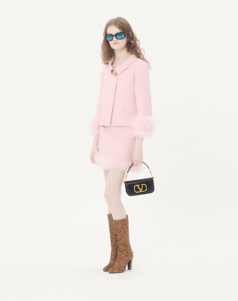 VALENTINO GARAVANI LOCÒ SMALL SHOULDER BAG IN CALFSKIN 2