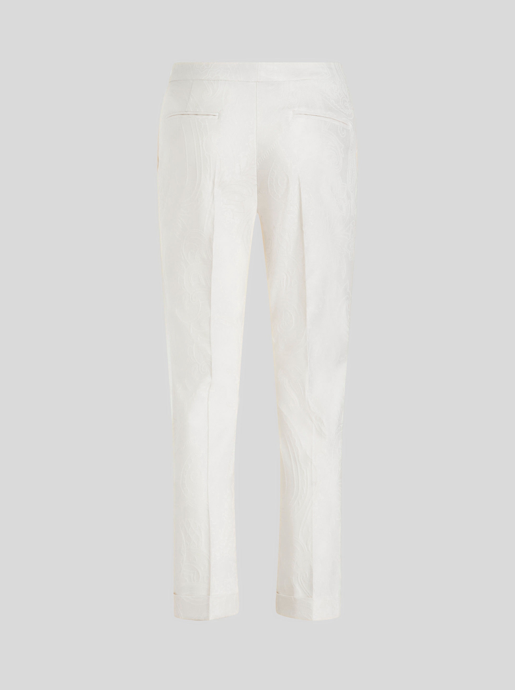 TAILORED JACQUARD TROUSERS - 5