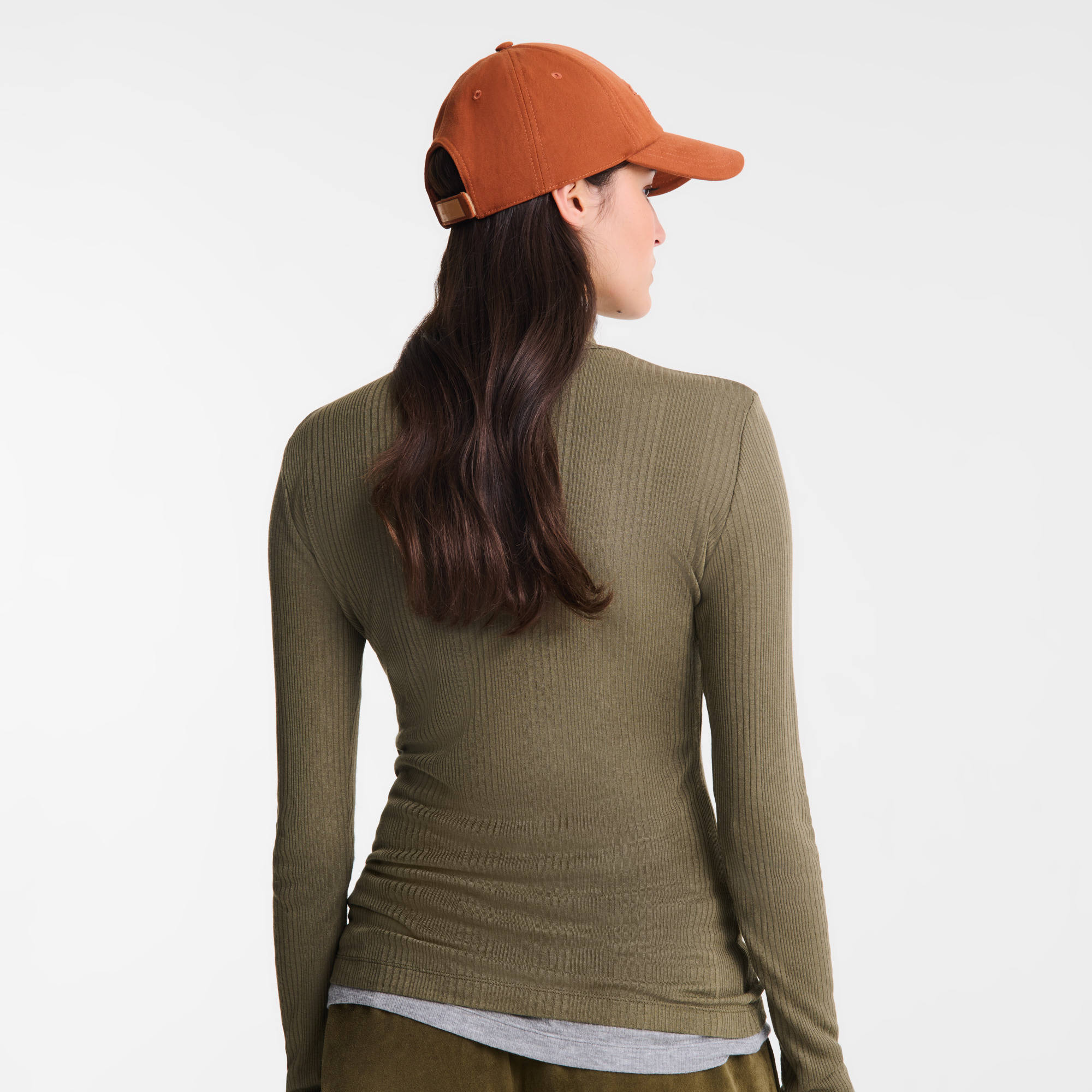 Thin turtleneck sweater Khaki - Jersey - 3