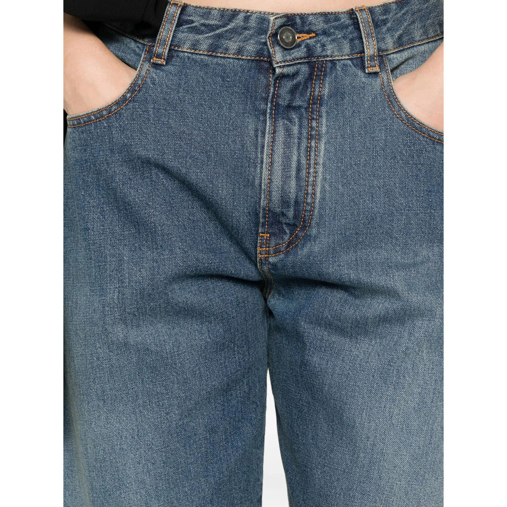 Alaïa  Denim - Wide-Leg Jeans Women - 4
