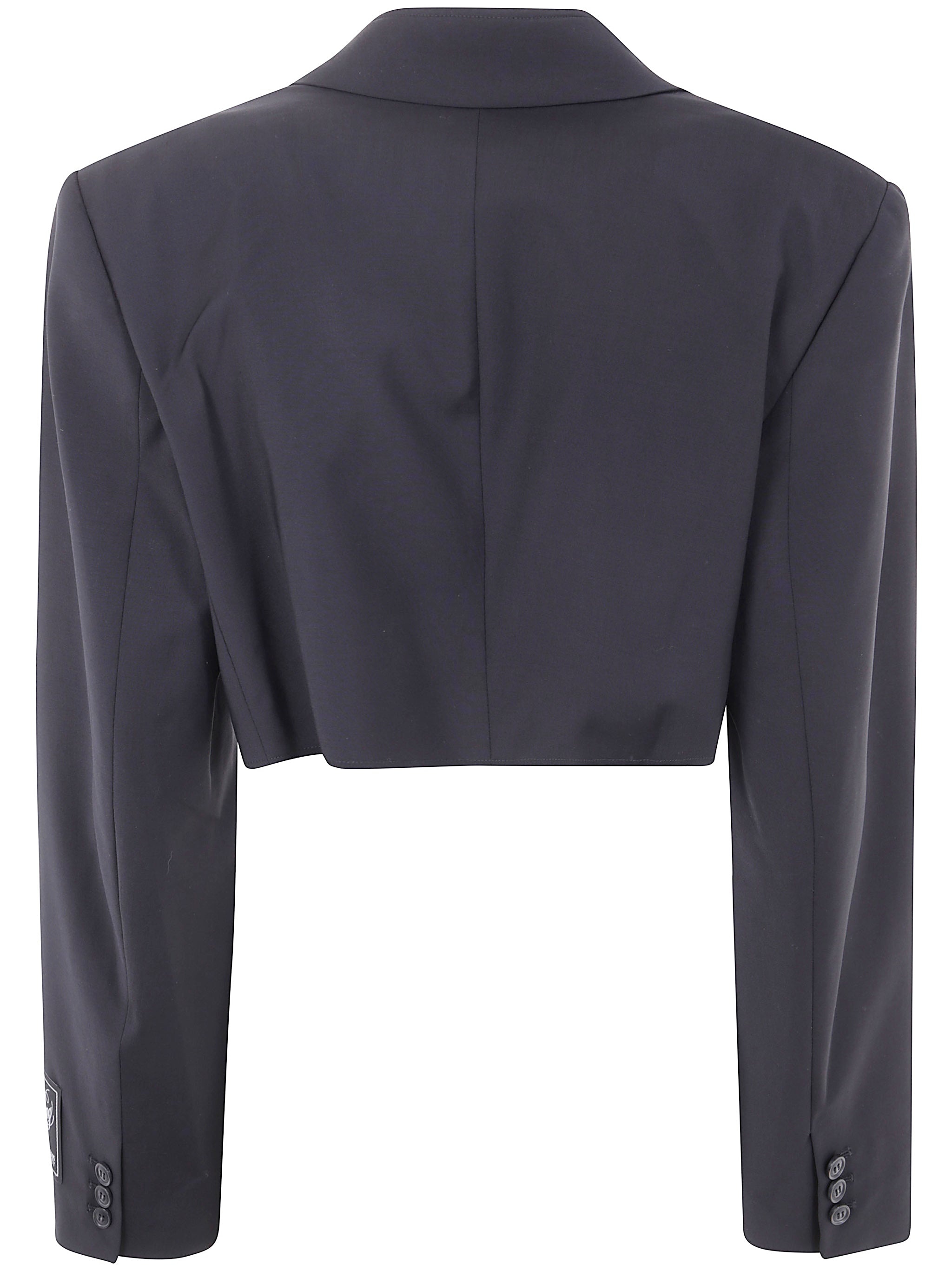 Alexander Wang Women Cropped Blazer With Chain - 2