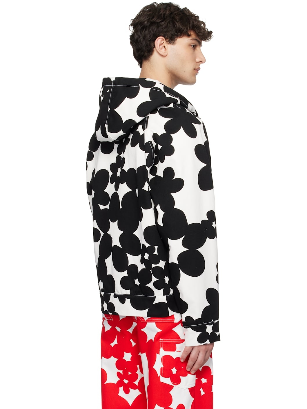 Black & White Dillies Print Jacket - 3