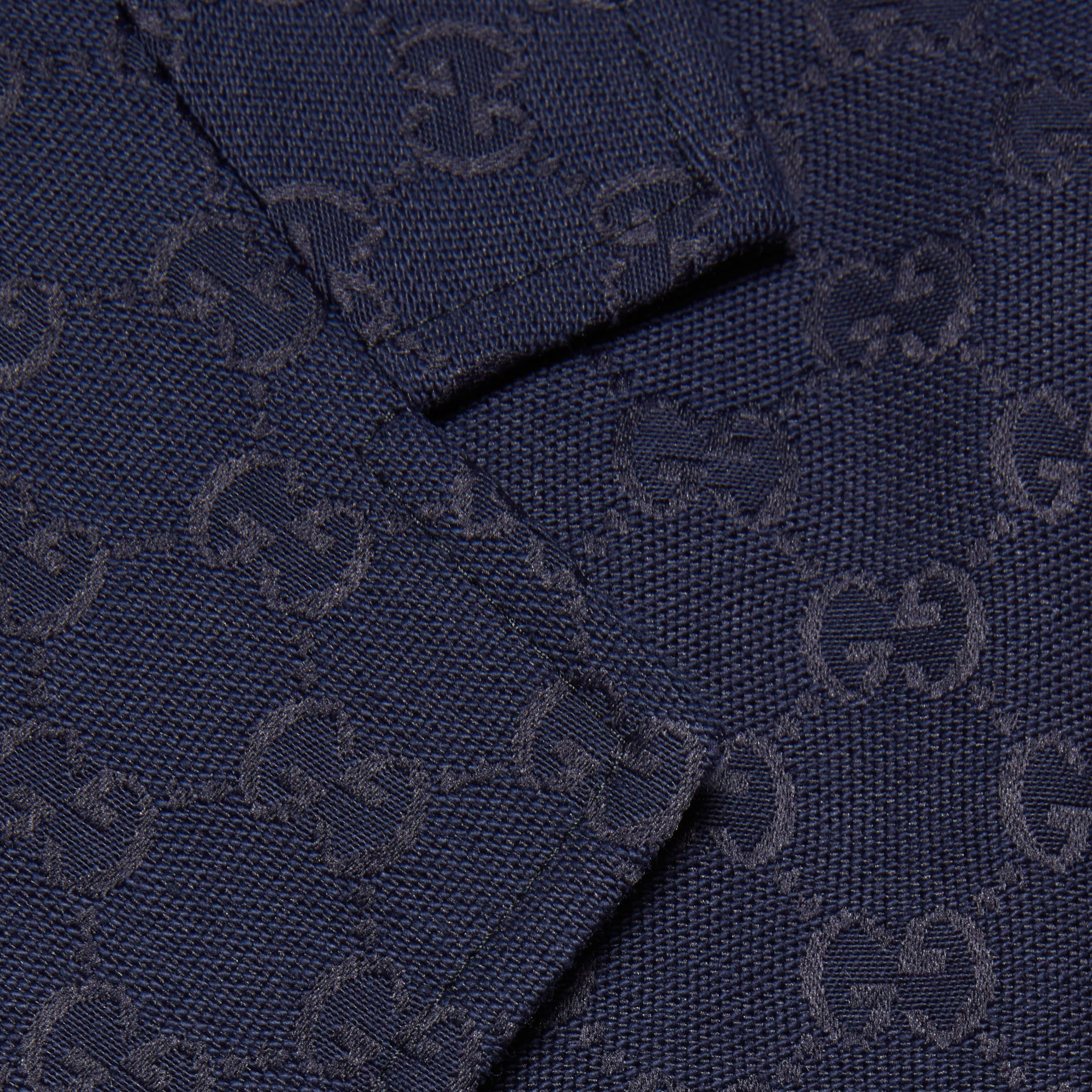 GG cotton blend formal jacket - 7