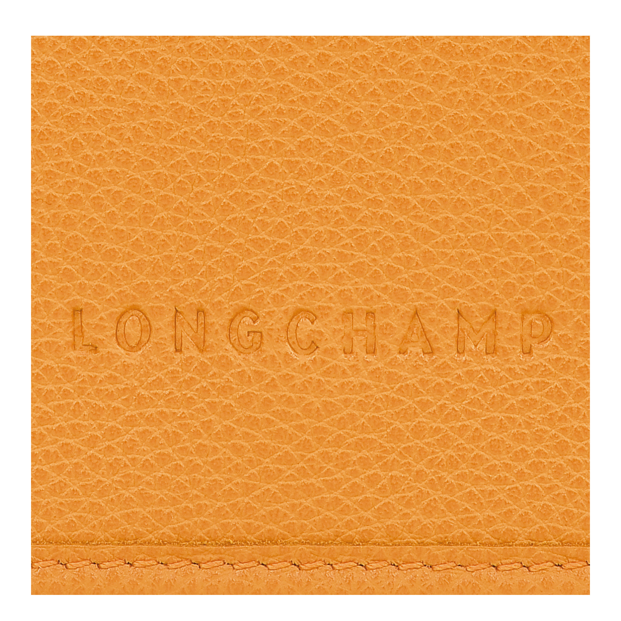 Le Foulonné Wallet on chain Apricot - Leather - 6