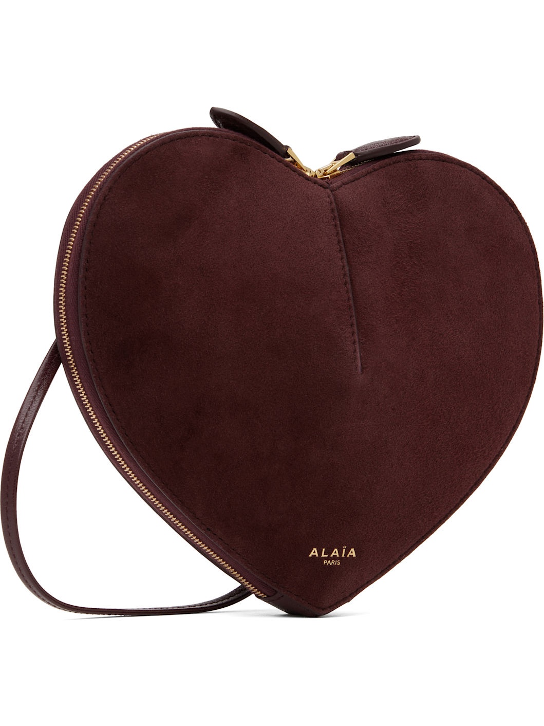 Burgundy 'Le Coeur' Bag - 2