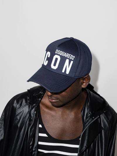 DSQUARED2 embroidered Icon baseball hat outlook