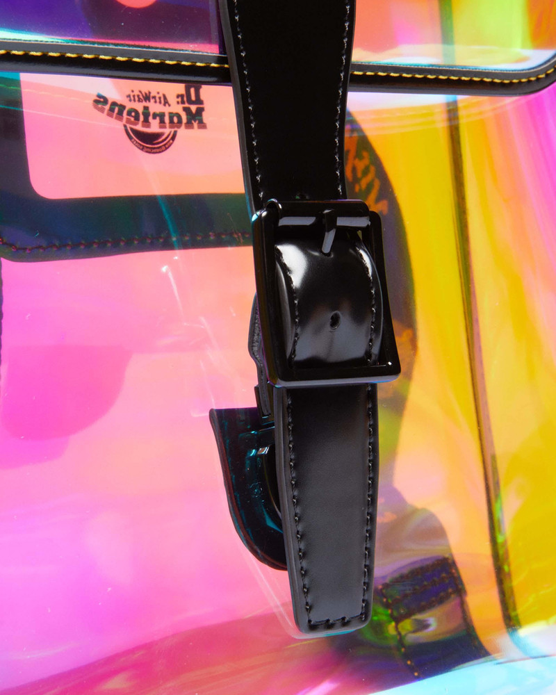 Iridescent Transparent Mini Backpack 3