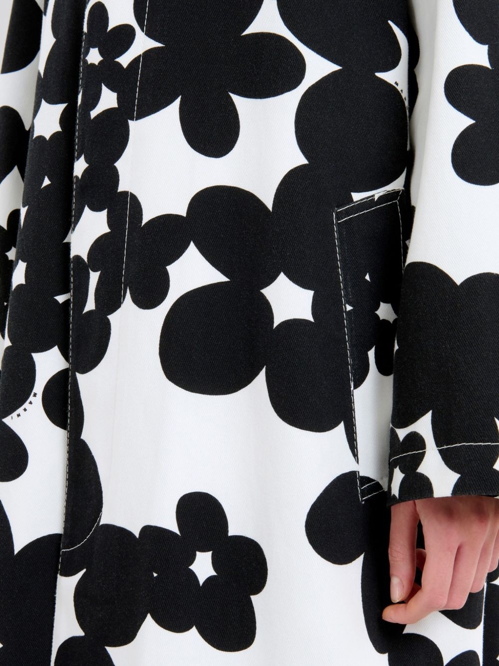floral-print coat - 6
