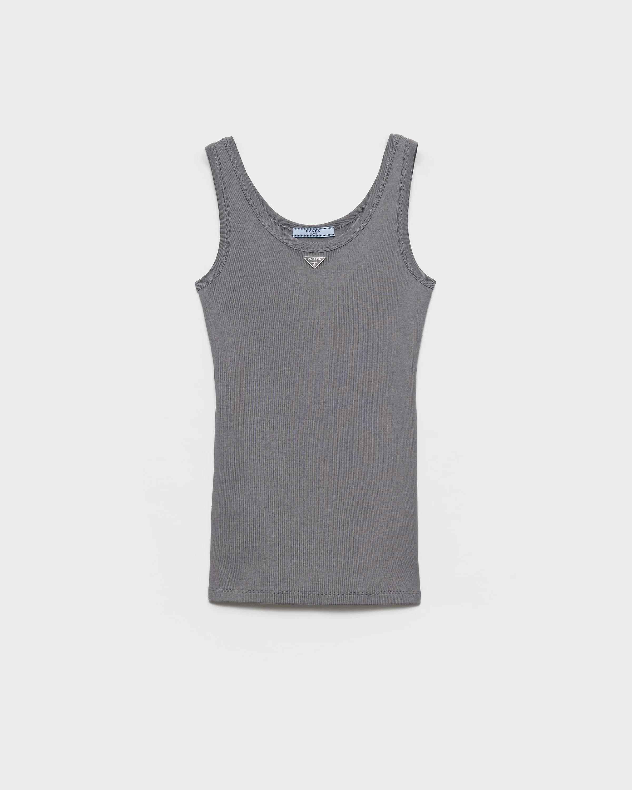 Ribbed knit tank top - 1