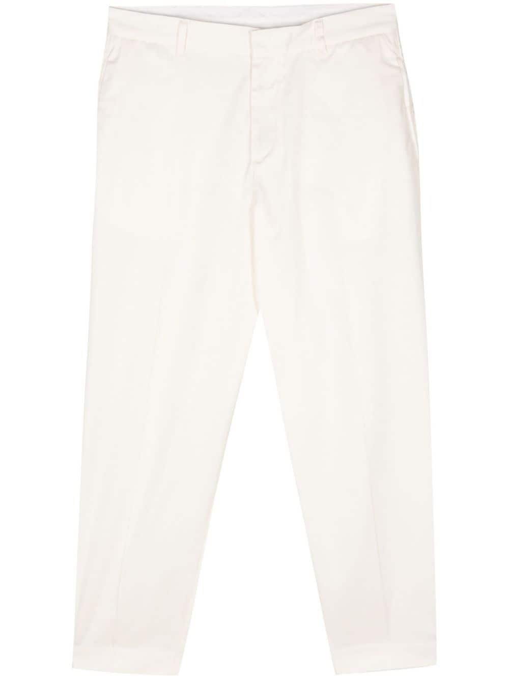 pressed-crease trousers - 1