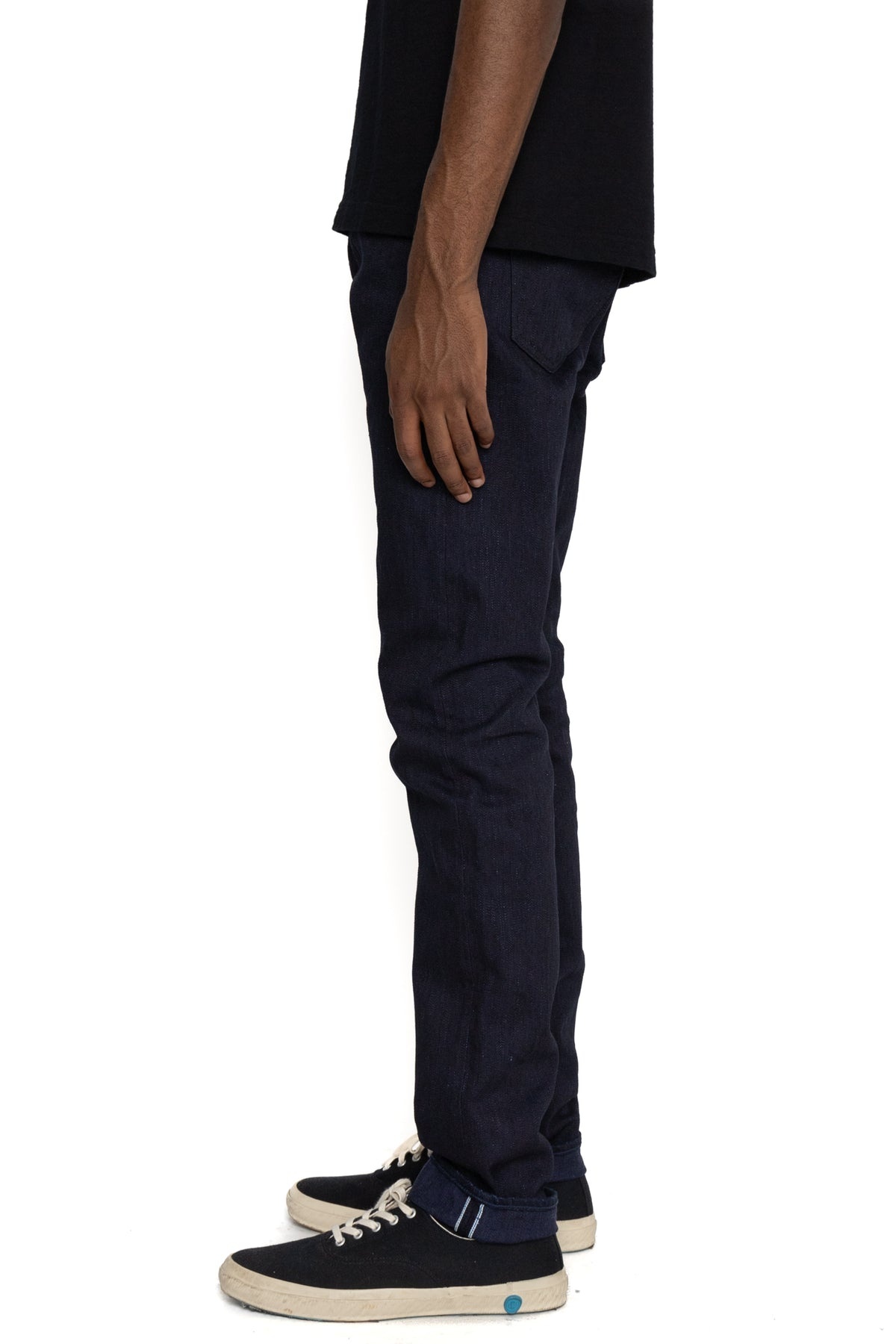 13oz Stretch Denim Relaxed Tapered - Double Indigo - 4