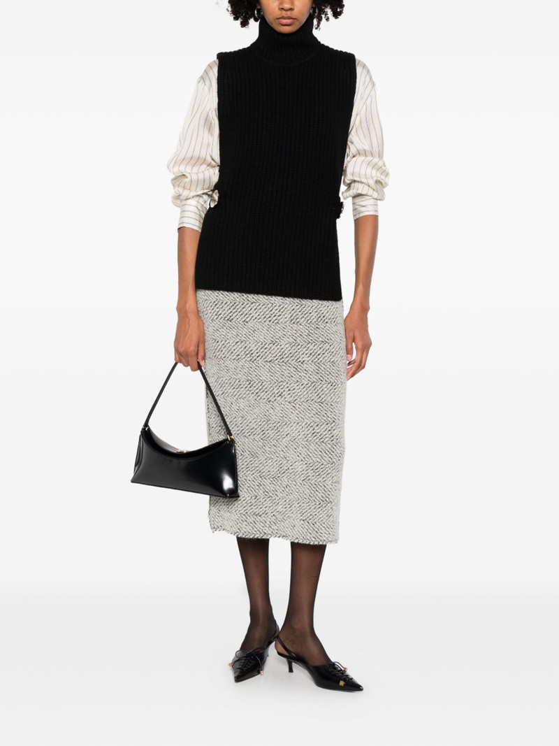 BRANDON MAXWELL Grayson knitted top outlook