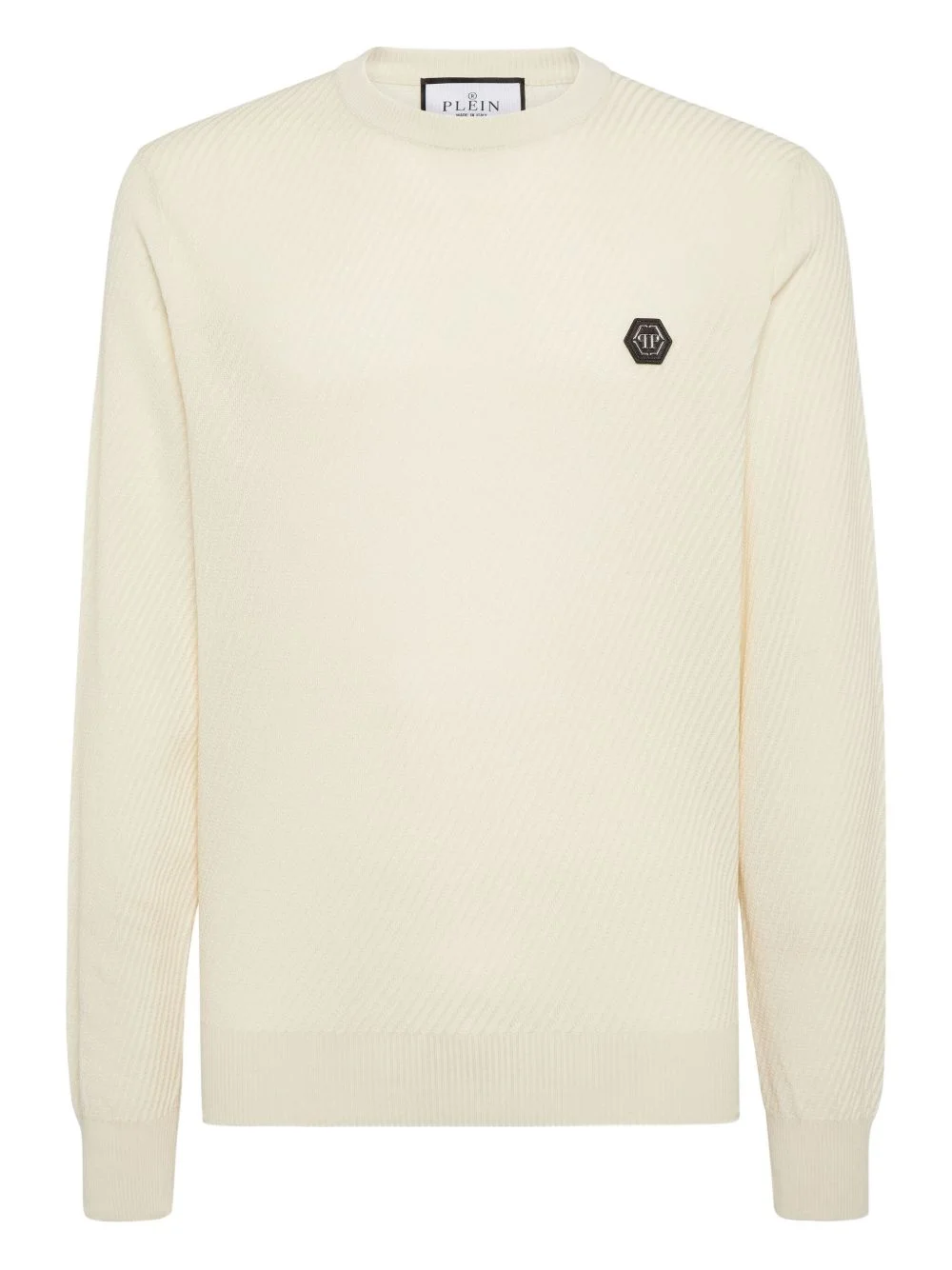 logo-patch pullover - 1