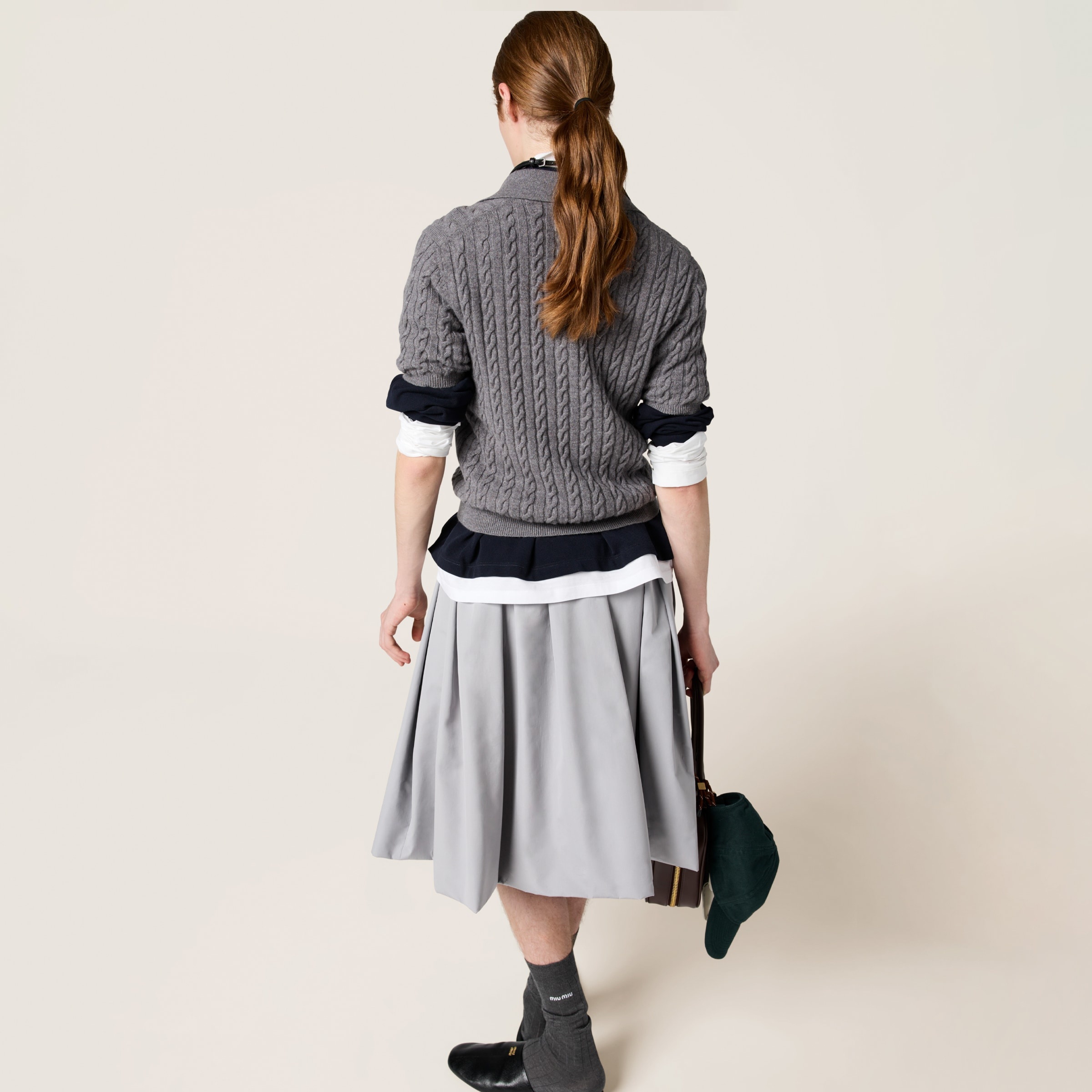 Cashmere polo shirt - 3