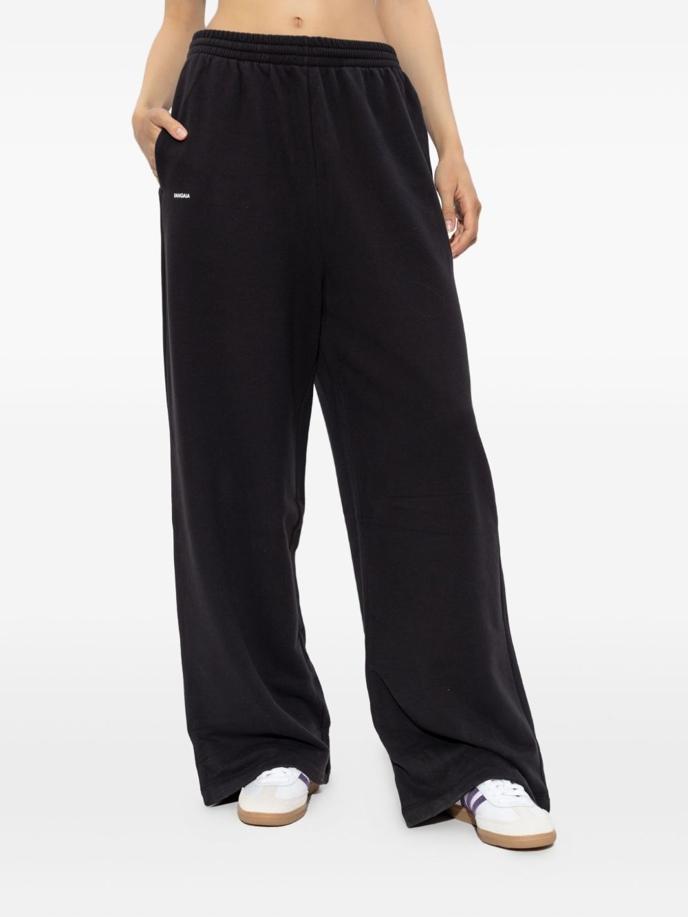 elasticated-waistband track pants - 3