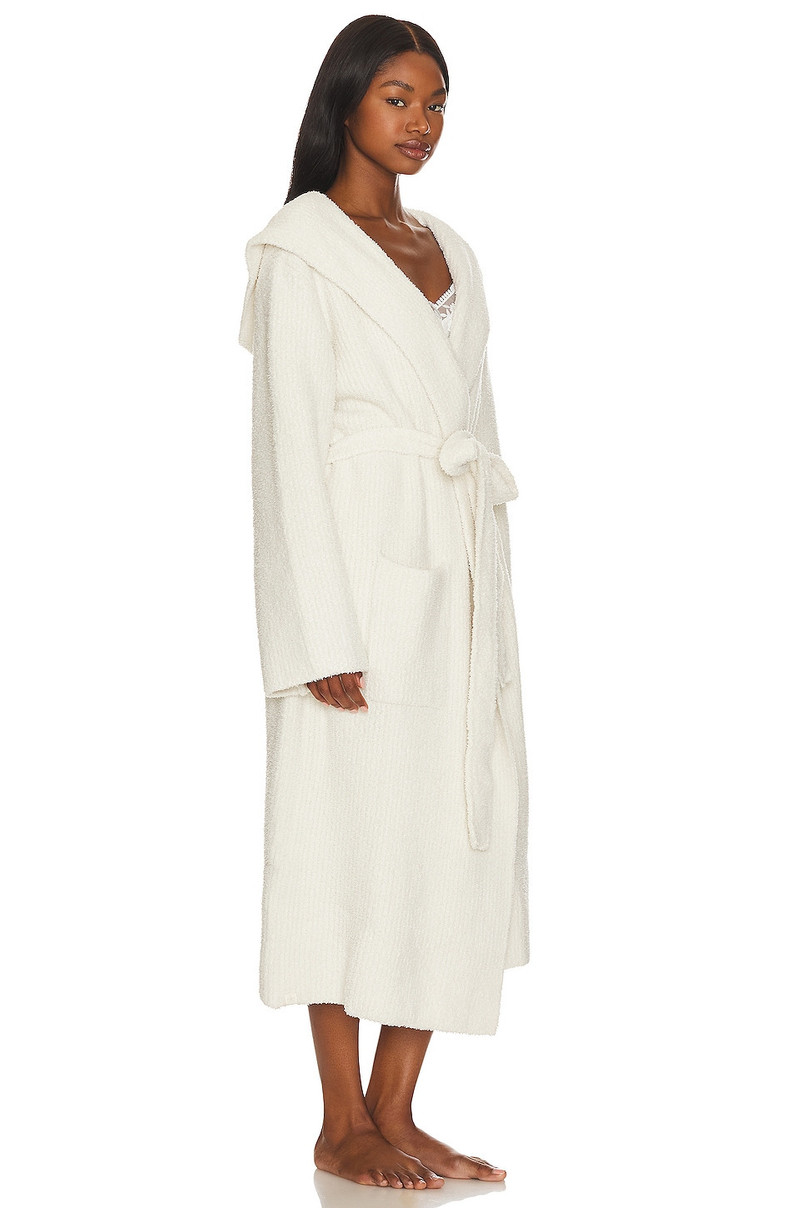 Barefoot Dreams CozyChic Ribbed Hooded Robe outlook