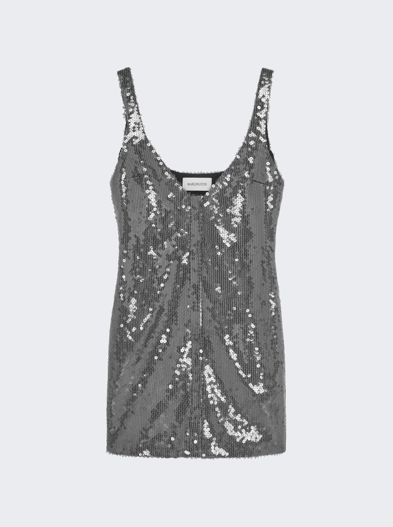 Hargen Mini Dress Grey - 1