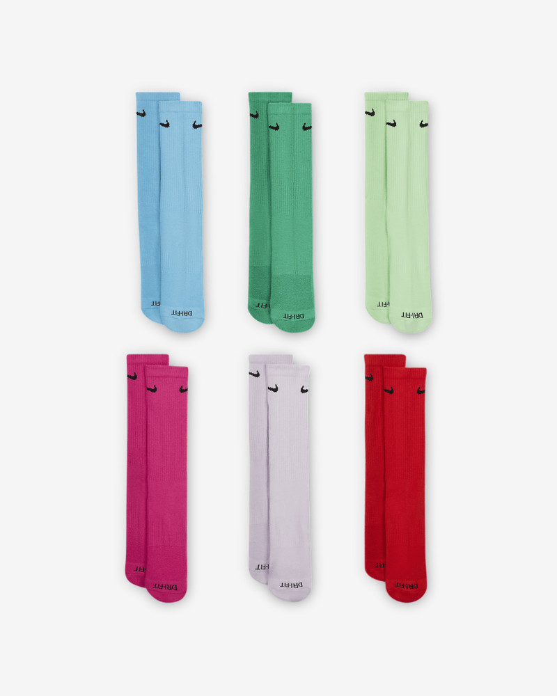 Nike Nike Everyday Plus Cushioned Training Crew Socks (6 Pairs) outlook