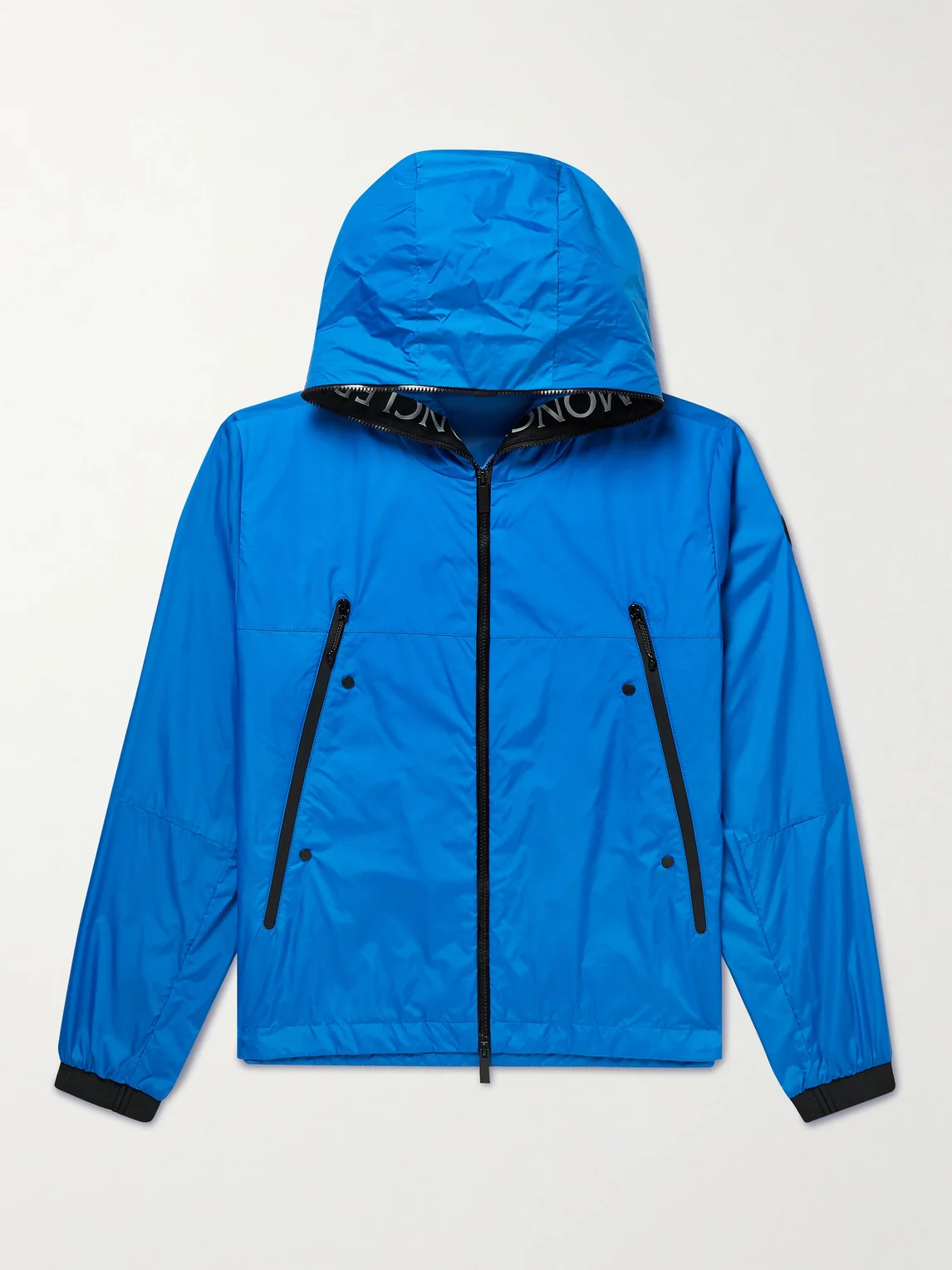 Junichi Logo-Appliquéd Shell Hooded Jacket - 1