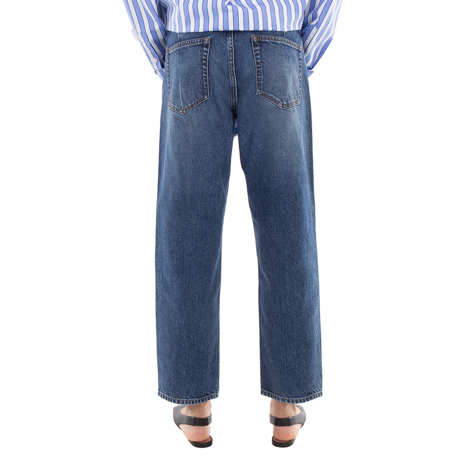 JW Anderson Cropped Straight-Leg Jeans - 5