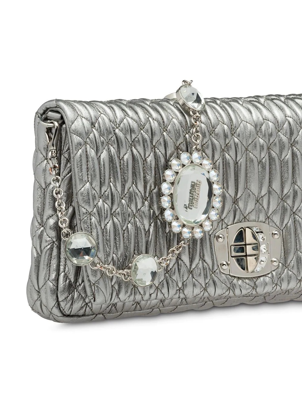 Iconic crystal crossbody bag - 4