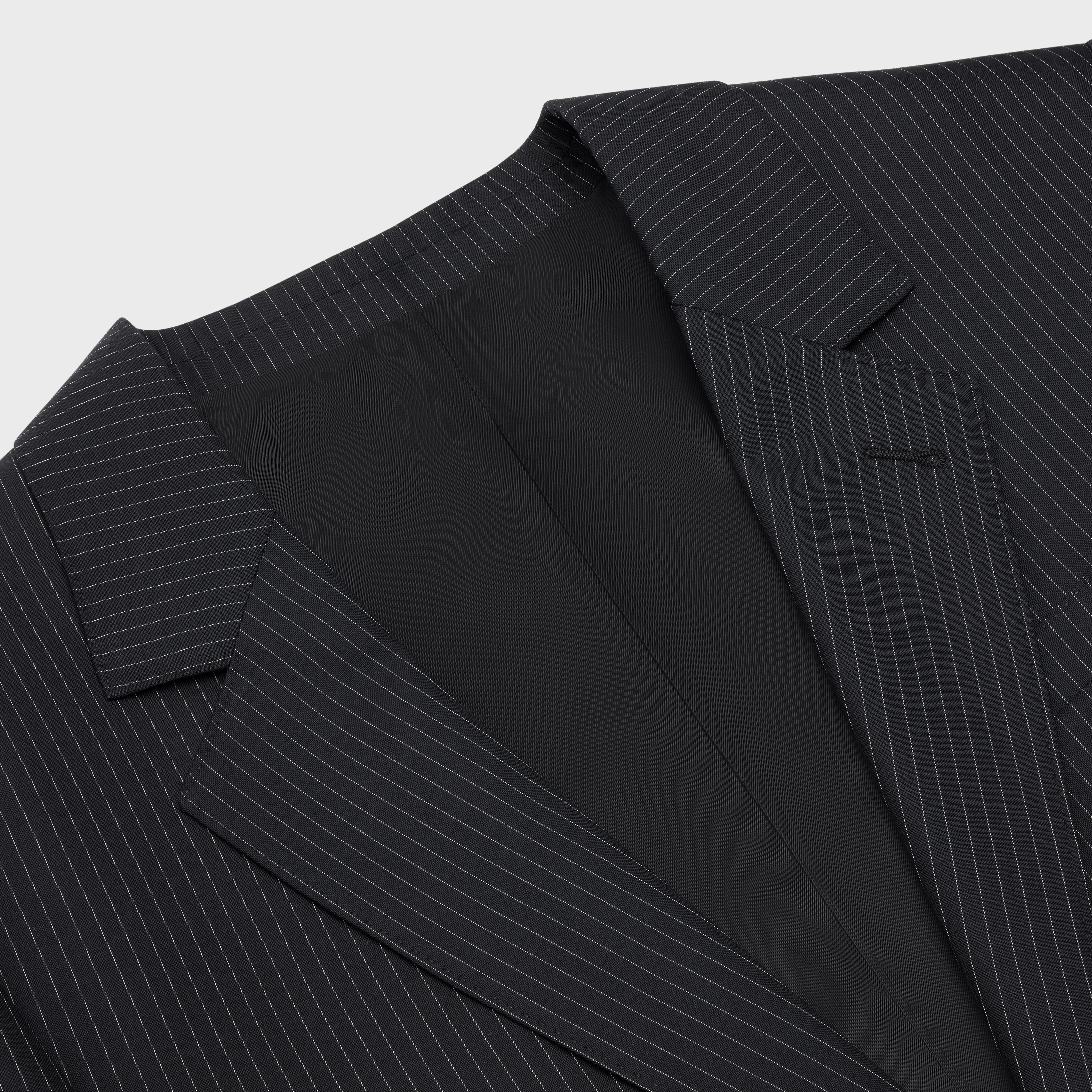 Jude jacket in striped wool - 3