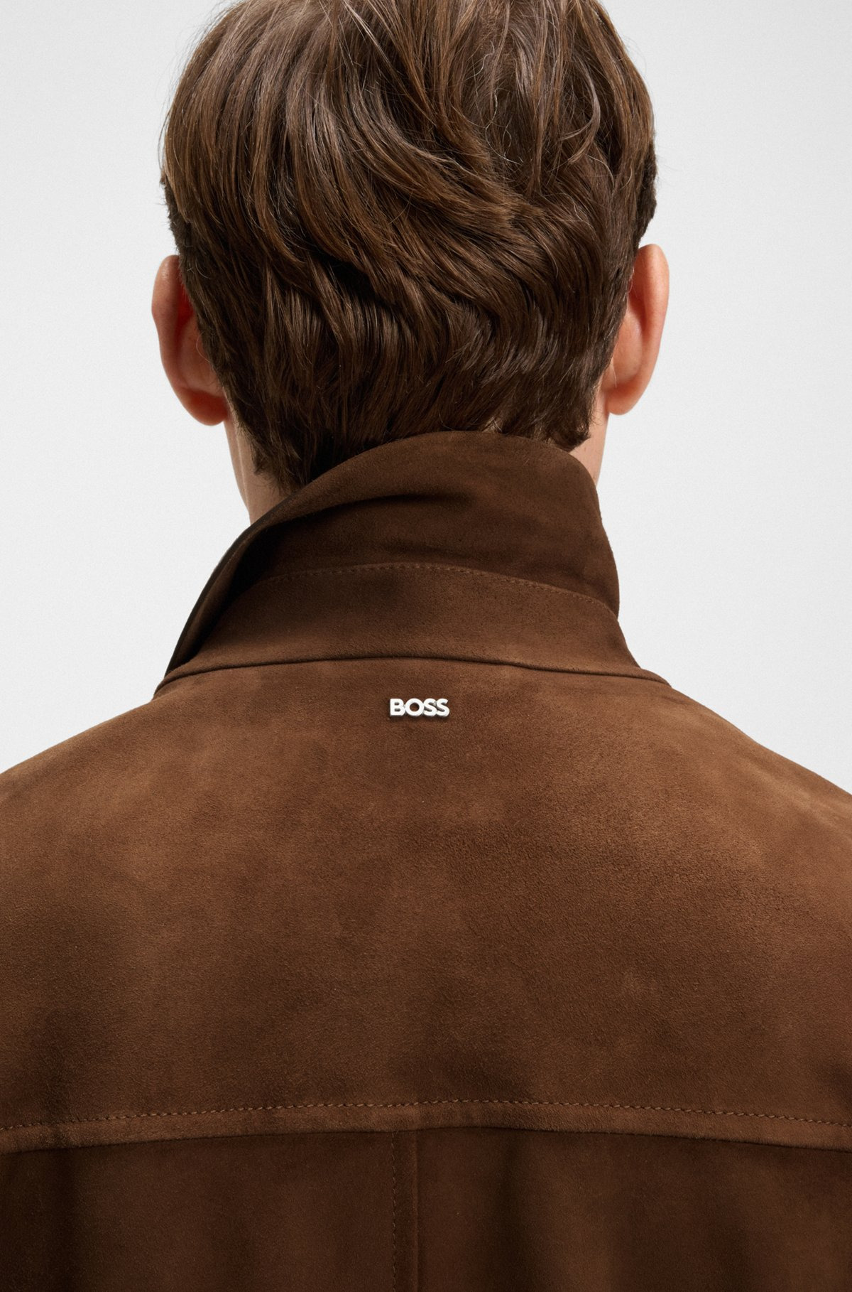 REGULAR-FIT JACKET IN NAPPALAN SUEDE - 5