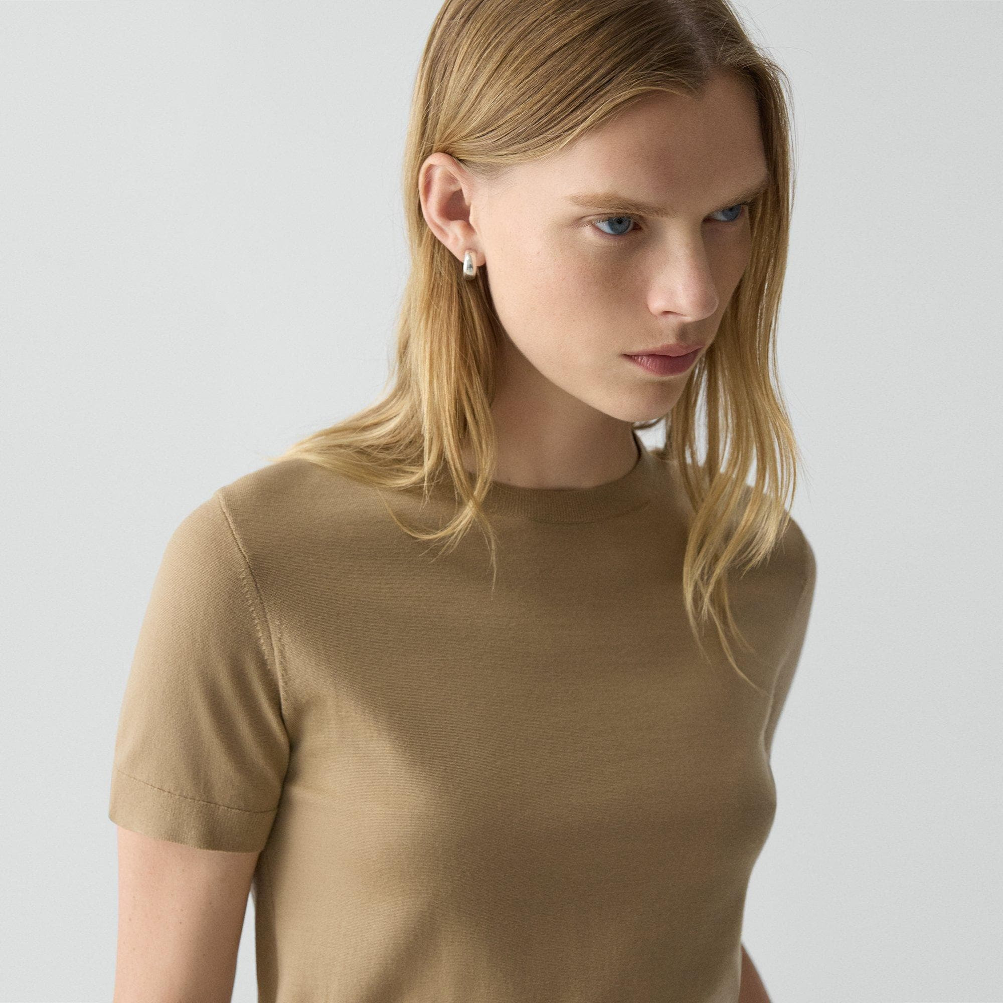 Sweater Tee in Regal Wool - 5