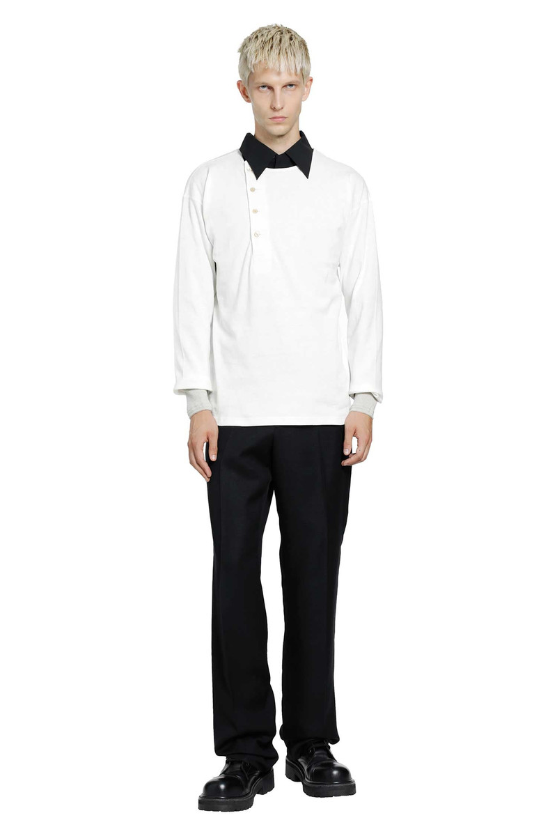Lot . 618 Side Henry Neck T-shirt 4