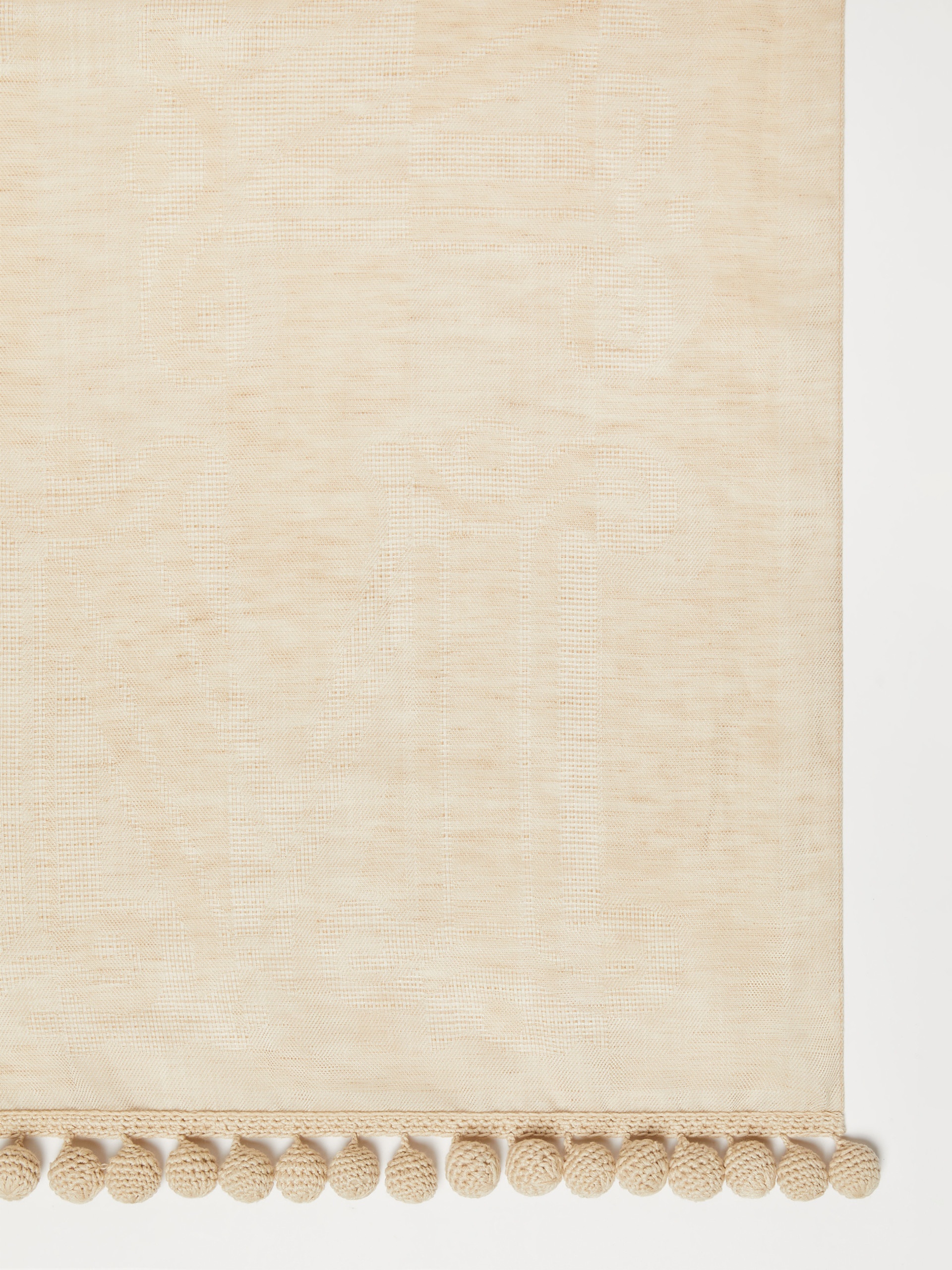 スカーフ Max Mara Fumana Stole In Butter White Jacquard Fabric Max Mara Fumana Stole In Butter White Jacquard Fabric Scarf