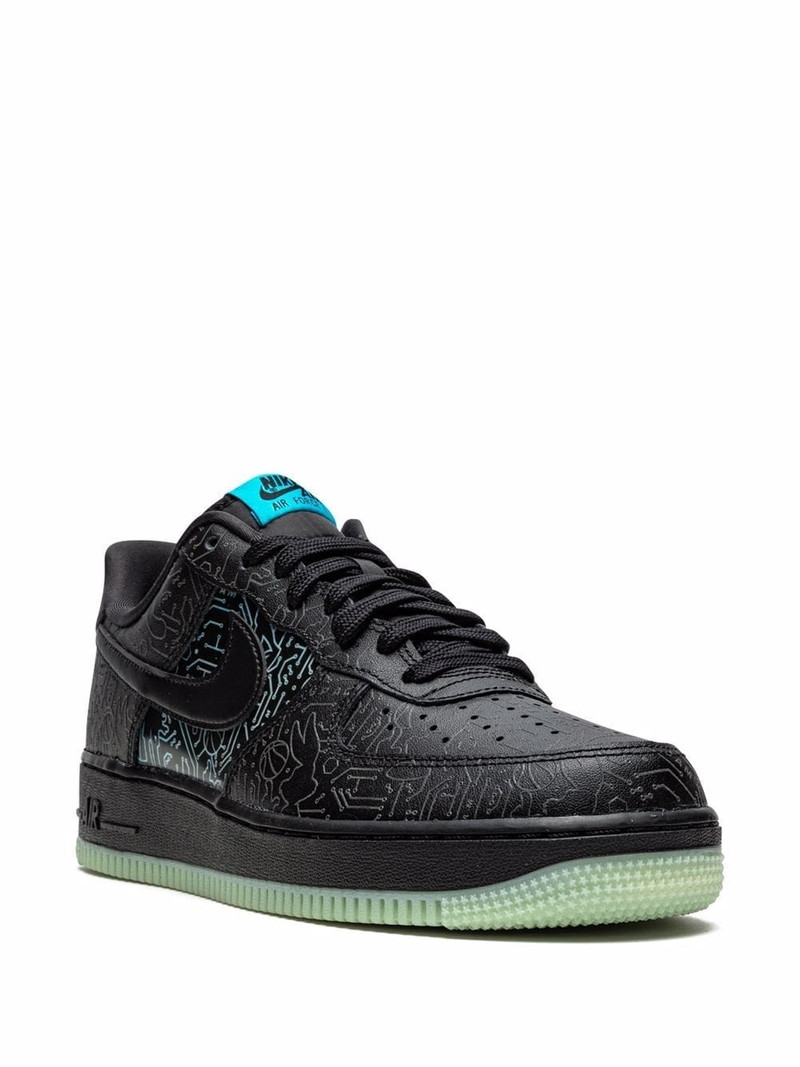 Nike x Sapce Jam Air Force 1 Low "Computer Chip" sneakers outlook