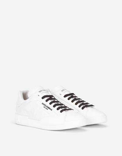 Dolce & Gabbana Nylon and rubber Portofino sneakers outlook