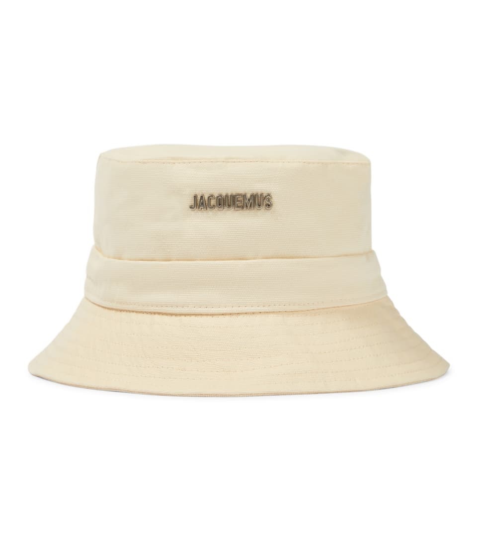 Logo canvas bucket hat - 1