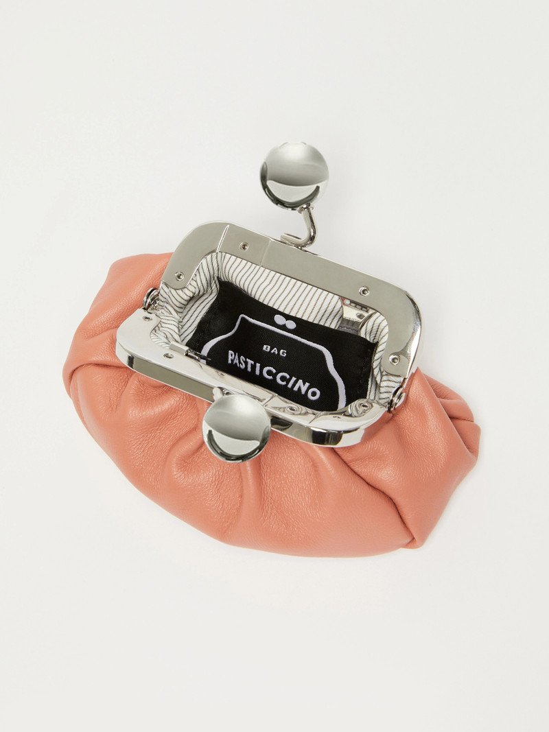 Nappa sheepskin Nano Pasticcino Bag - PINK 5