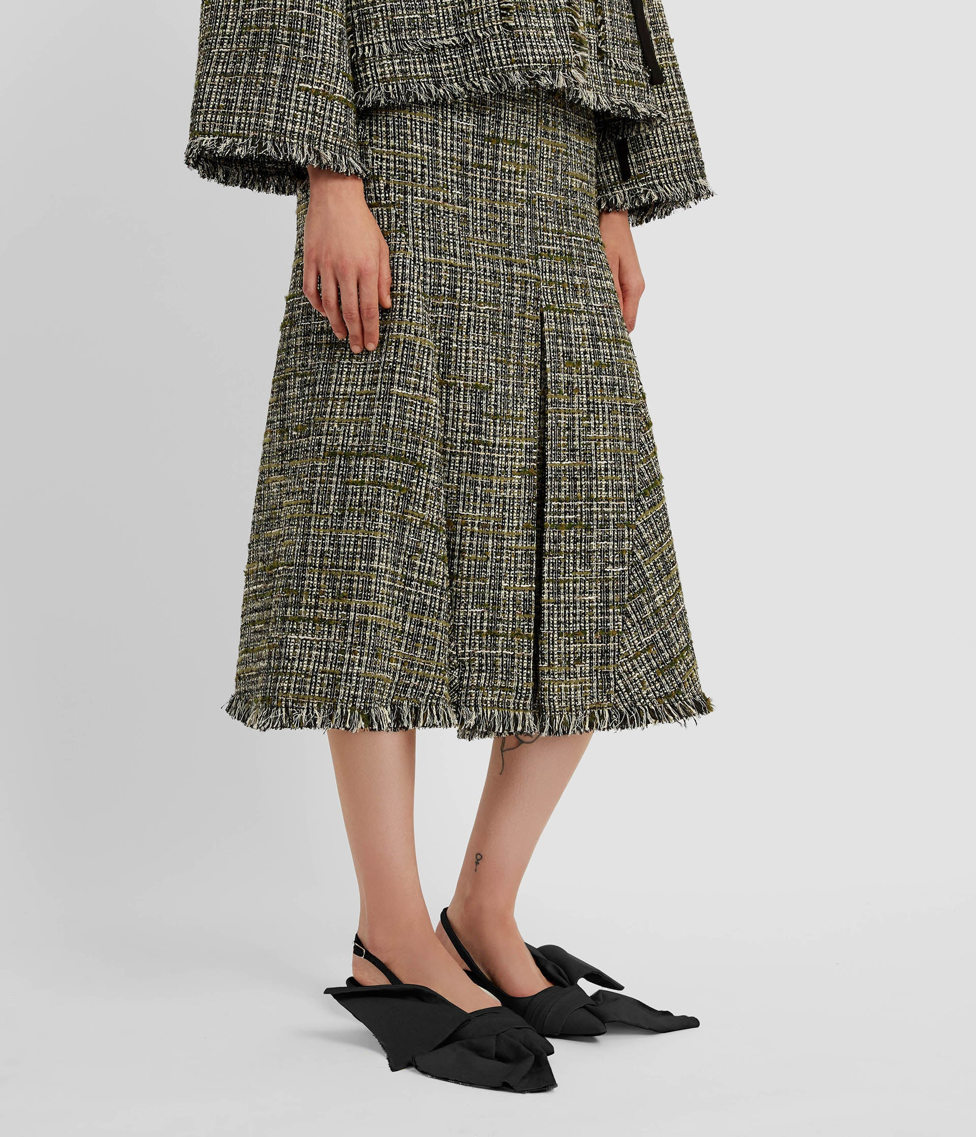 PENCIL MIDI SKIRT - 4
