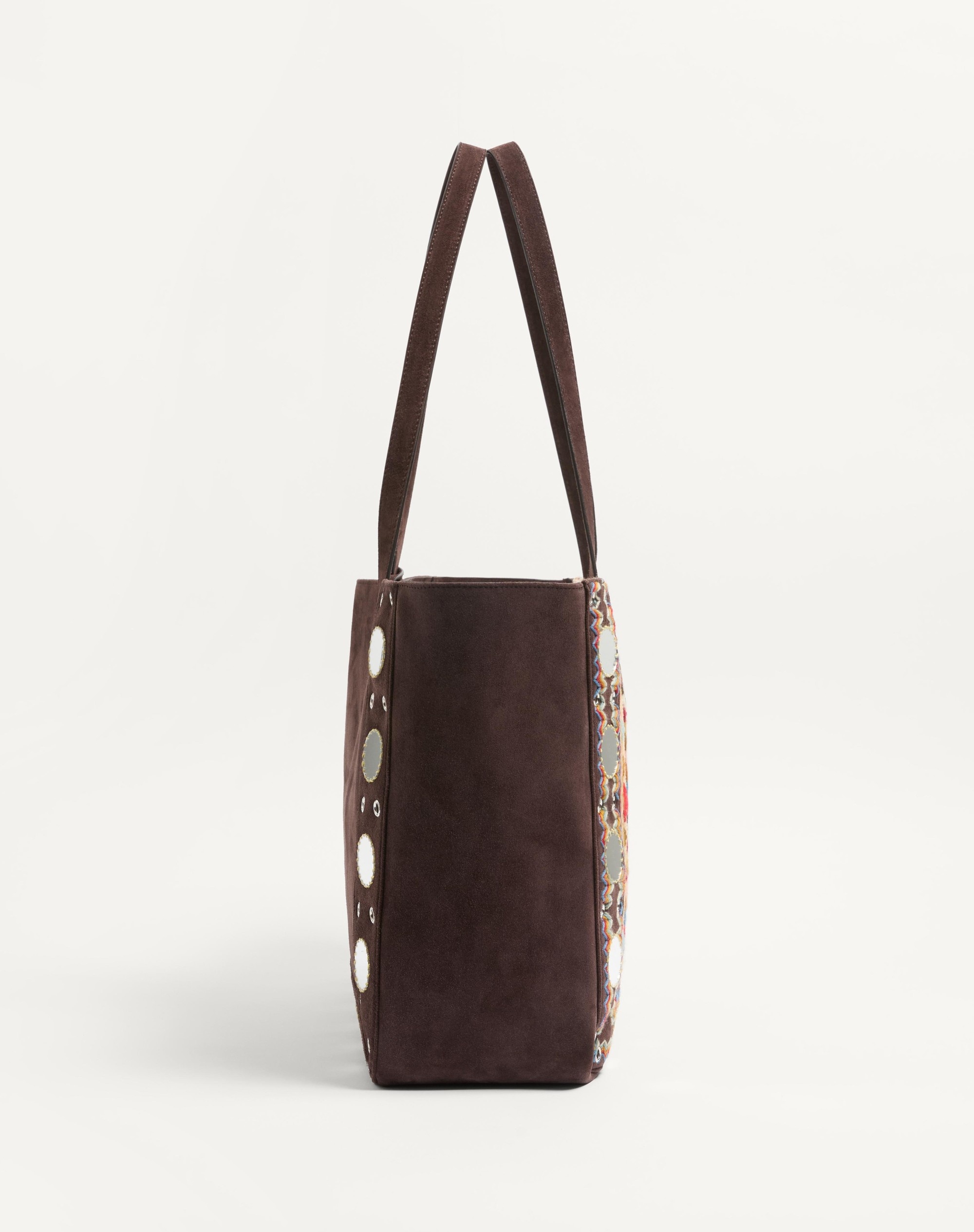 VALENTINO GARAVANI NELLCÔTE LARGE EMBROIDERED SHOPPING BAG - 4