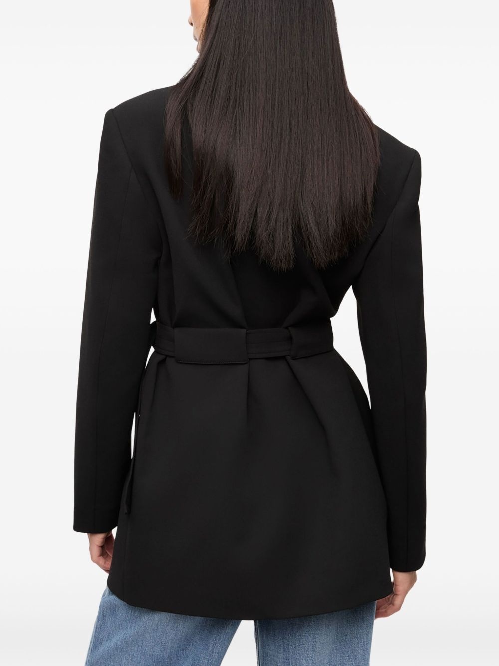 belted blazer - 5
